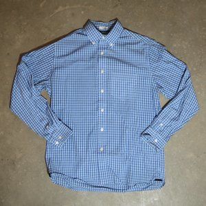 Gap. Men's Small. Classic Fit Button-Down. Light Blue w/ Blue.